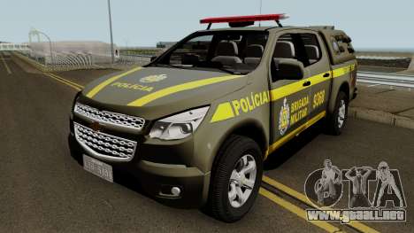 Chevrolet S10 Police (Patrulhas Especiais) para GTA San Andreas