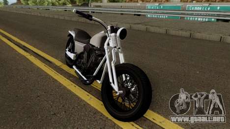 Western Motorcycle Wolfsbane GTA V para GTA San Andreas