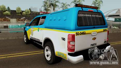 Chevrolet S10 PMERJ BPRv para GTA San Andreas