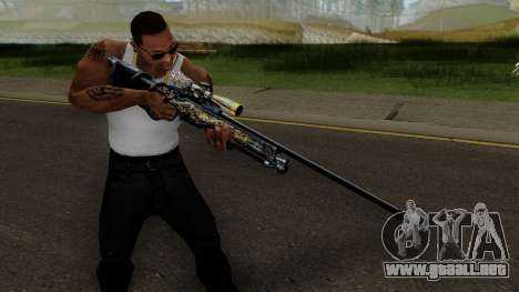 AWM Infernal Dragon para GTA San Andreas