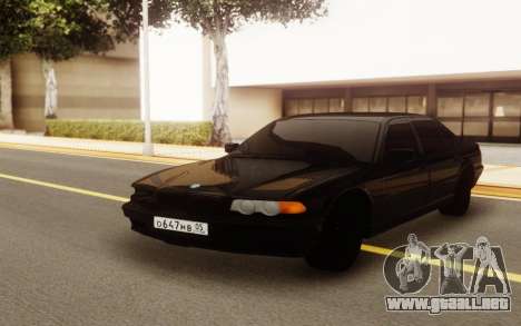 BMW E38 750i para GTA San Andreas
