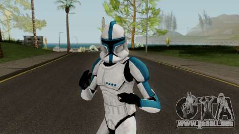 Clone Trooper Blue (Star Wars The Clone Wars) para GTA San Andreas
