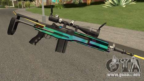 Rainbow Sniper Rifle para GTA San Andreas