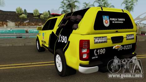 Chevrolet S-10 Forca Tarefa para GTA San Andreas