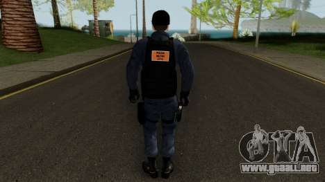 Brazilian Police Skin 1 para GTA San Andreas