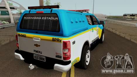 Chevrolet S10 PMERJ BPRv para GTA San Andreas