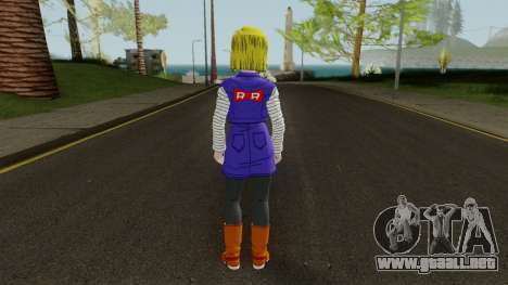 Lazuli DBXV2 para GTA San Andreas