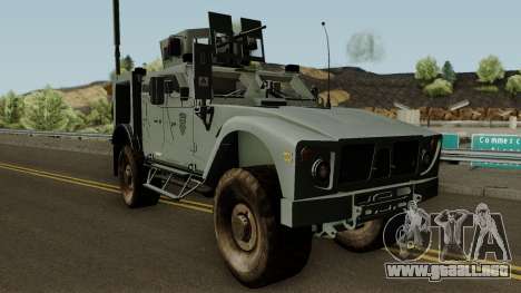 M-ATV Croatian Army para GTA San Andreas