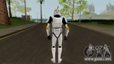 Clone Trooper Yellow (Star Wars The Clone Wars) para GTA San Andreas