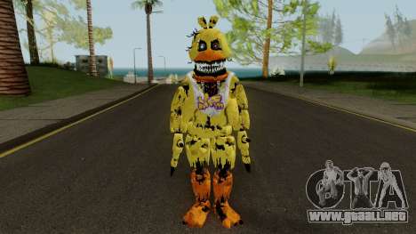 Nightmare Chica (FNaF) para GTA San Andreas