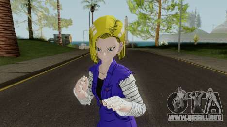 Lazuli DBXV2 para GTA San Andreas