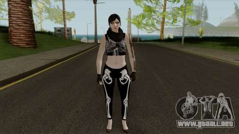 Female GTA Online Halloween Skin 2 para GTA San Andreas