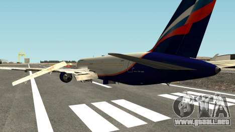 Boeing 767-300 Aeroflot Livery para GTA San Andreas