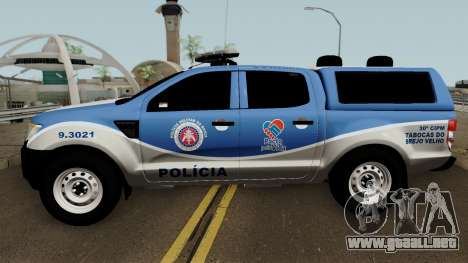 Ford Ranger 2014 CIPM Tabocas Do Brejo Velho para GTA San Andreas