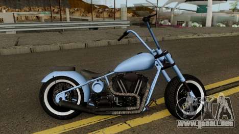 Western Motorcycle Zombie Chopper Con Pain GTA V para GTA San Andreas