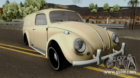 Volkswagen Beetle Van para GTA San Andreas