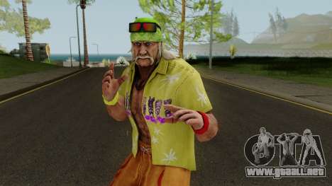 Hulk Hogan (Beach Basher) from WWE Immortals para GTA San Andreas
