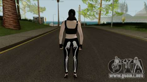 Female GTA Online Halloween Skin 2 para GTA San Andreas