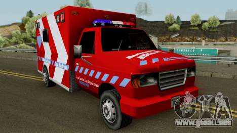 Ambulance: Mission Row San Andreas para GTA San Andreas