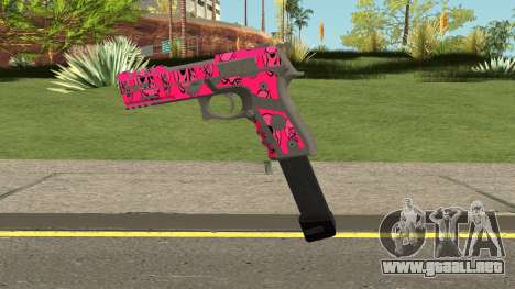 GTA Online Gunrunning Pistol MK.II Pink Skull para GTA San Andreas