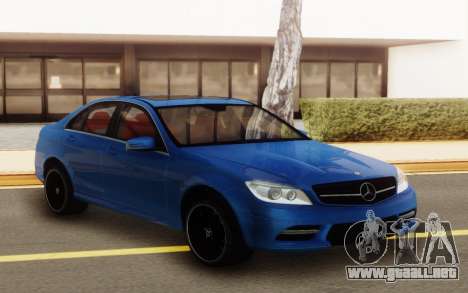 Mercedes-Benz C200 w204 AMG-Line para GTA San Andreas