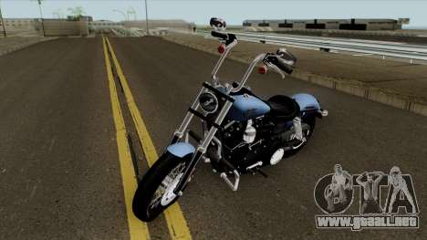 Harley-Davidson FXDB - Dyna Street Bob 2017 para GTA San Andreas