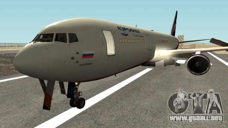 Boeing 767-300 Aeroflot Livery para GTA San Andreas