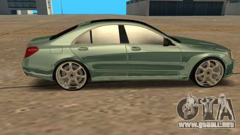 Mersedes-Benz S63 W222 Bulkin Amoral para GTA San Andreas