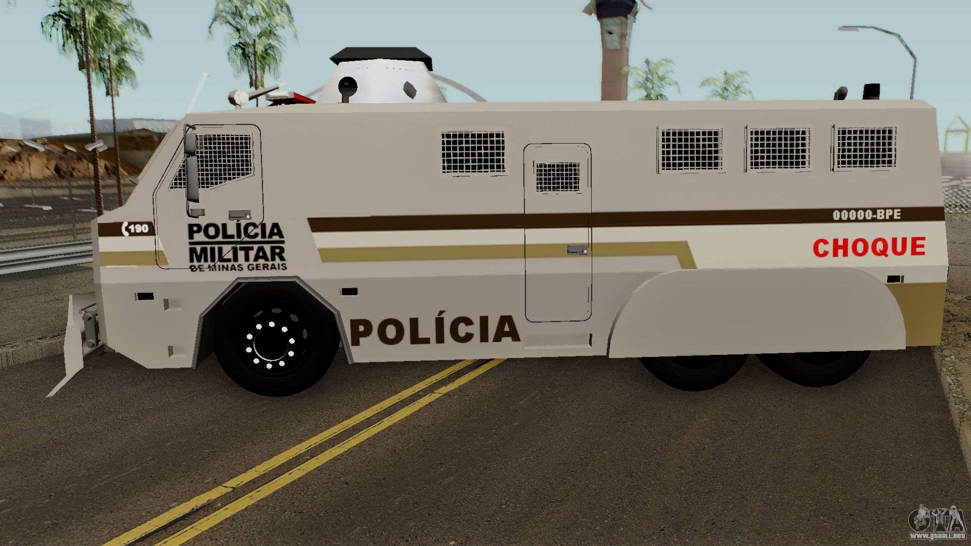 GTA San Andreas Camion Blindado Mod 