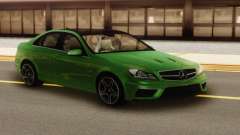 Mercedes-Benz C63 AMG Green para GTA San Andreas