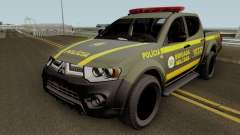 Mitsubishi L200 Brazilian Police (CHOQUE) para GTA San Andreas