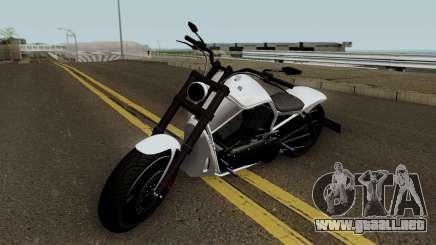 Western Motorcycle Nightblade GTA V HQ para GTA San Andreas