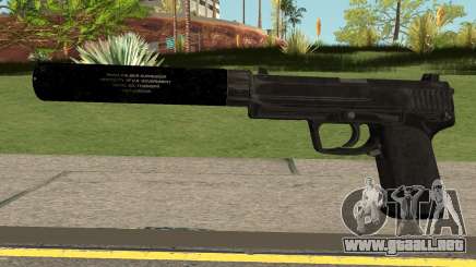 COD-MWR USP45 Suppressed para GTA San Andreas