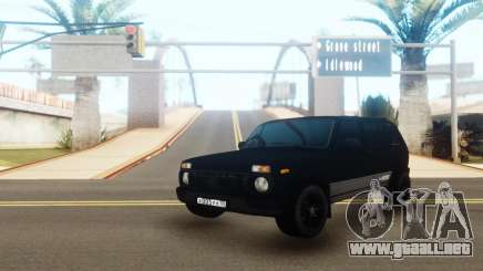 VAZ 2131 Black Edition para GTA San Andreas