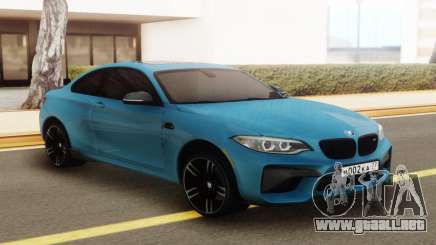 BMW M2 Blue para GTA San Andreas