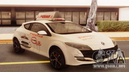Renault Megane RS White para GTA San Andreas