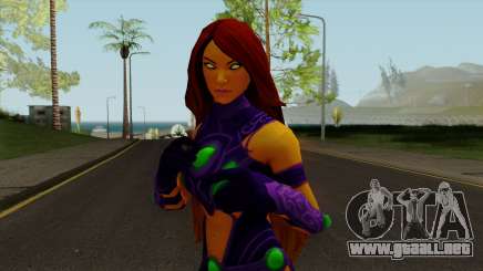 Starfire From DC Legends v1 para GTA San Andreas