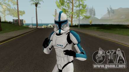 Clone Trooper Blue (Star Wars The Clone Wars) para GTA San Andreas