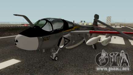 EA-6B Prowler Grey para GTA San Andreas