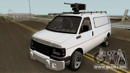 Vapid Speedo Custom And Armored GTA V IVF para GTA San Andreas