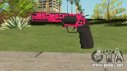 GTA Online Heavy Revolver Mk.2 Pink Skull para GTA San Andreas