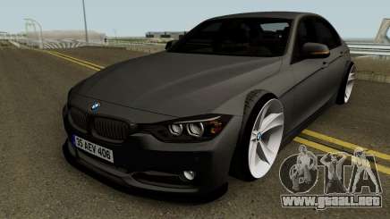 BMW M3 F30 HQ para GTA San Andreas