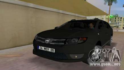 2013 Dacia Logan MCV para GTA Vice City