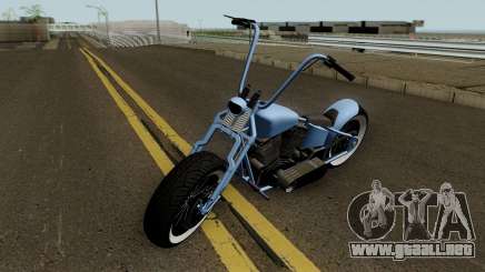 Western Motorcycle Zombie Bobber GTA V HQ para GTA San Andreas