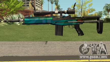 Rainbow Sniper Rifle para GTA San Andreas