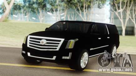 Cadillac Escalade Black para GTA San Andreas