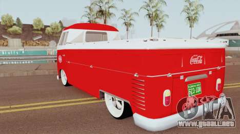 Volkswagen Type 2 (T2) Pickup - Coca Cola 1958 para GTA San Andreas