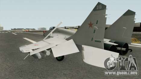 Mikoyan MiG-29K para GTA San Andreas