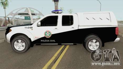 Nissan Frontier DPCA PCERJ 2013 para GTA San Andreas