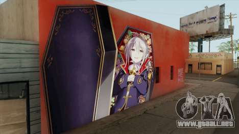 Syoko Hoshi Mural para GTA San Andreas